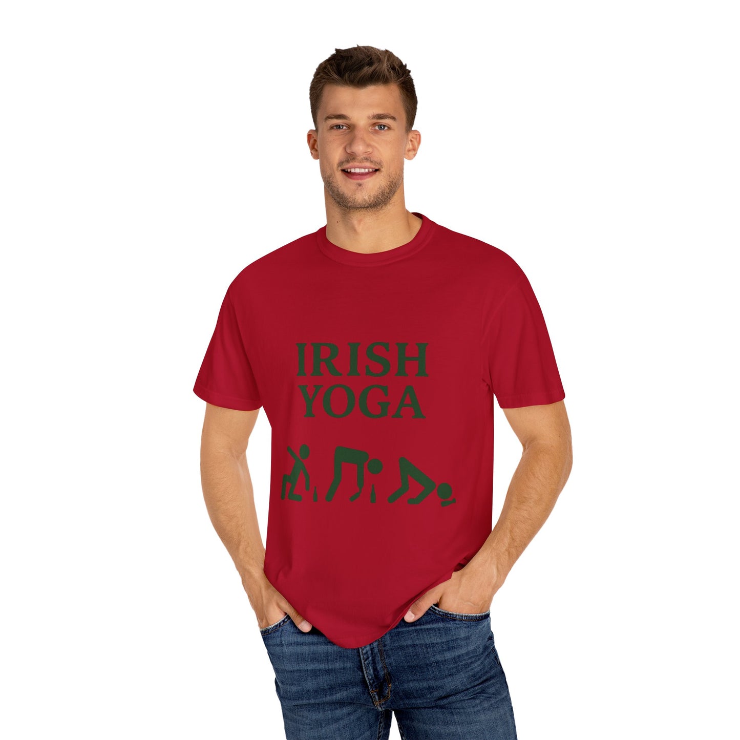 Irish Yoga T-Shirt — Funny St. Patrick’s Day & Yoga Tee