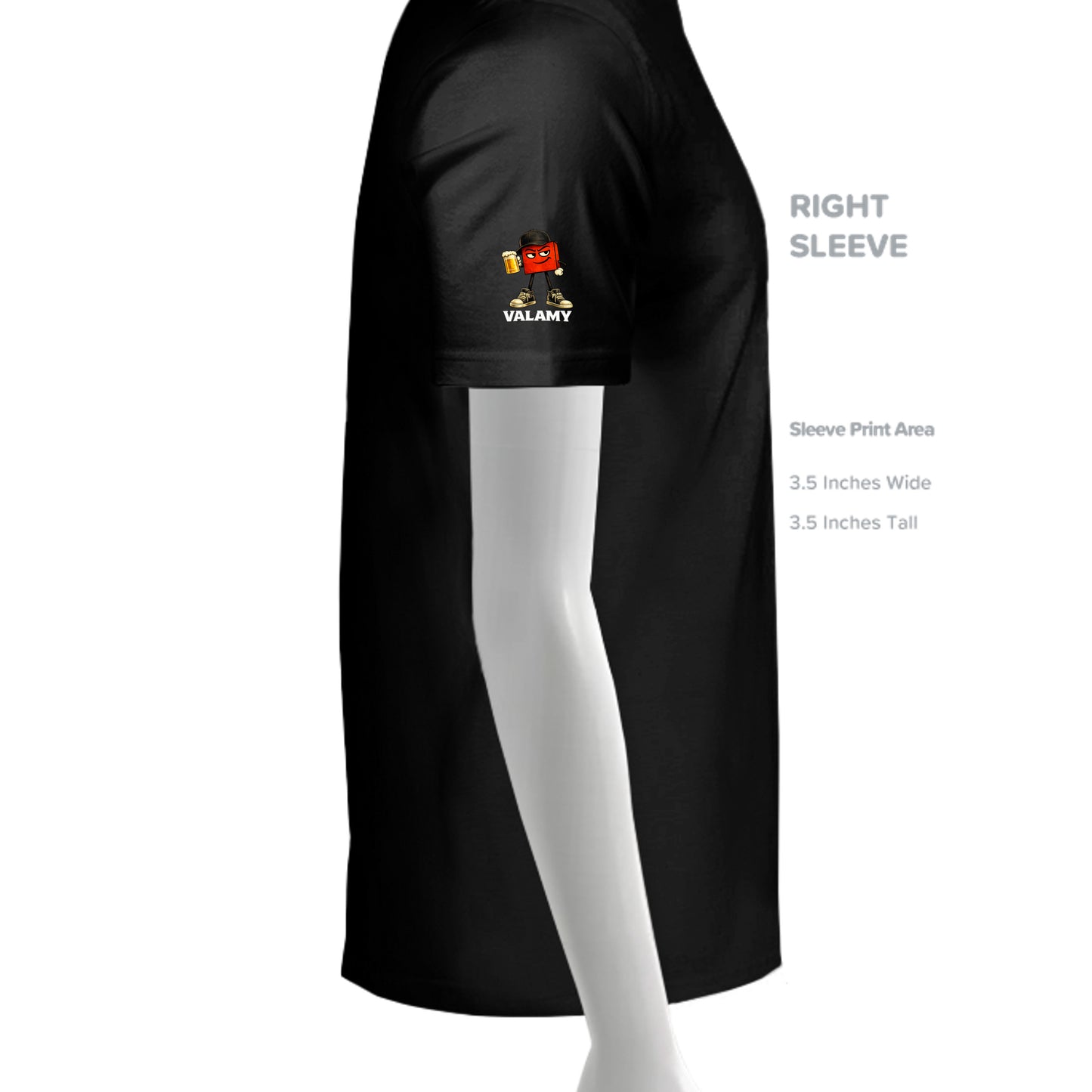 BLACK - 6610 - SLEEVE_RIGHT