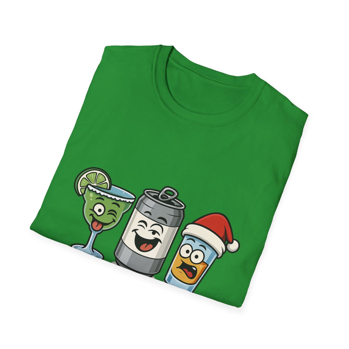 Holiday Survival Kit T-Shirt — Funny Christmas Cocktail Tee