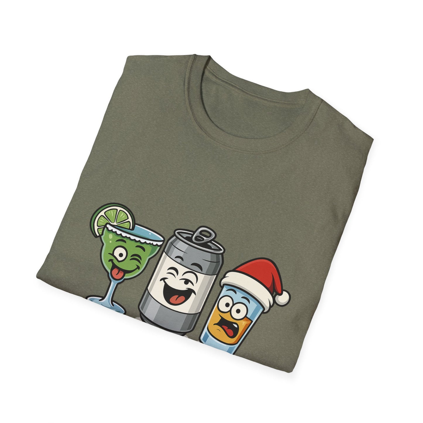 Holiday Survival Kit T-Shirt — Funny Christmas Cocktail Tee