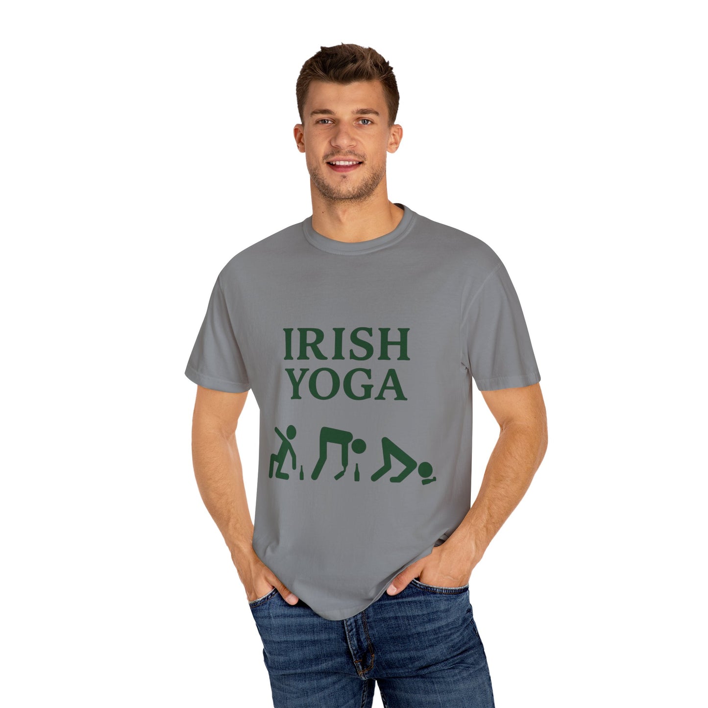 Irish Yoga T-Shirt — Funny St. Patrick’s Day & Yoga Tee