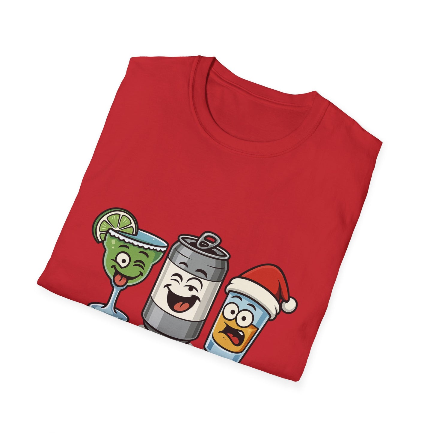 Holiday Survival Kit T-Shirt — Funny Christmas Cocktail Tee