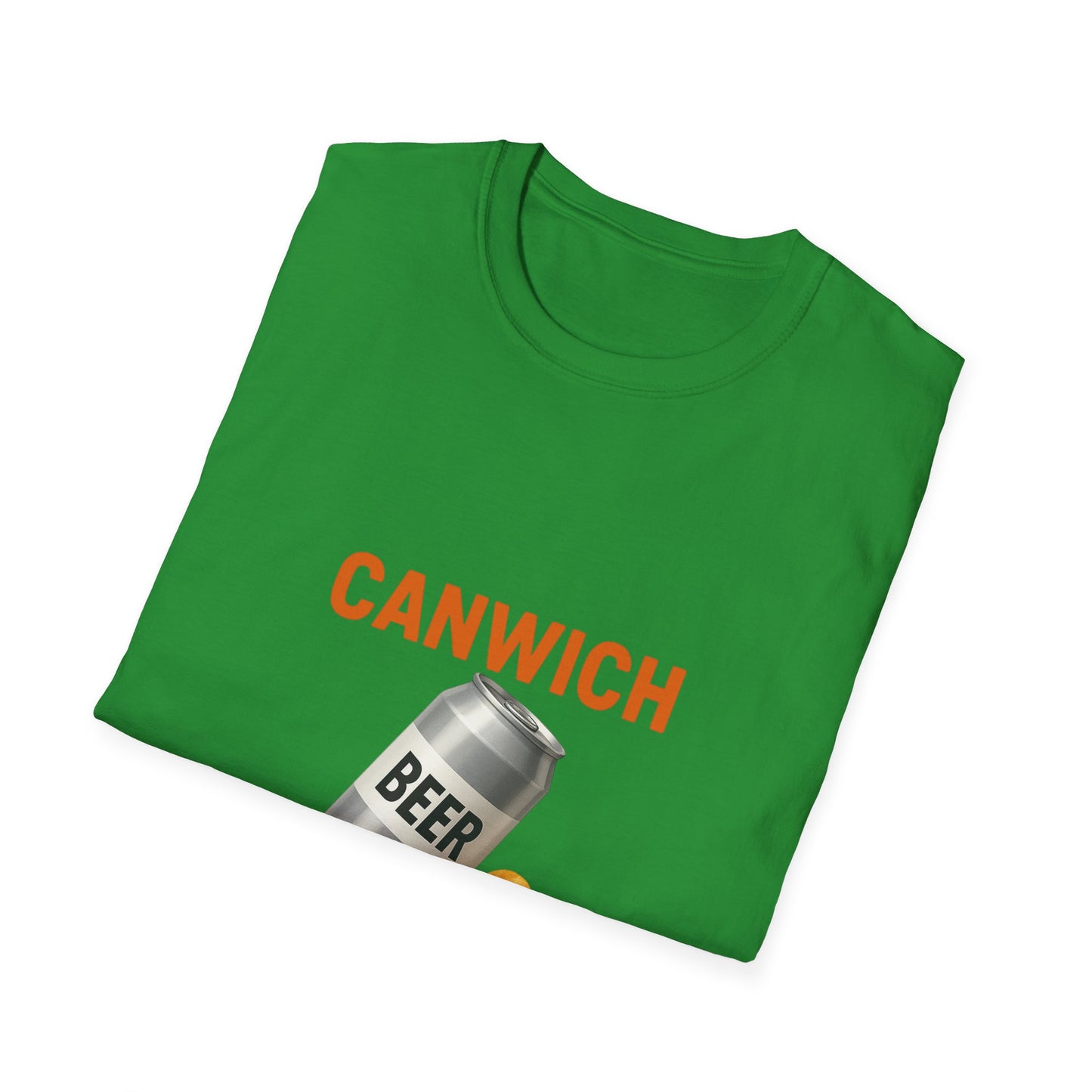 Canwich Beer T-Shirt (Hold the Pickle) — Funny Beer & Chips Graphic Tee