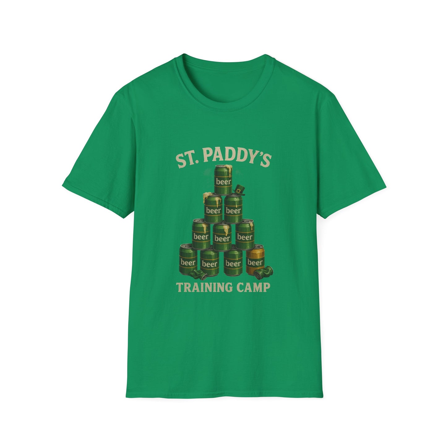 St. Paddy's Training Camp T-Shirt — Funny St. Patrick's Day Beer Tee