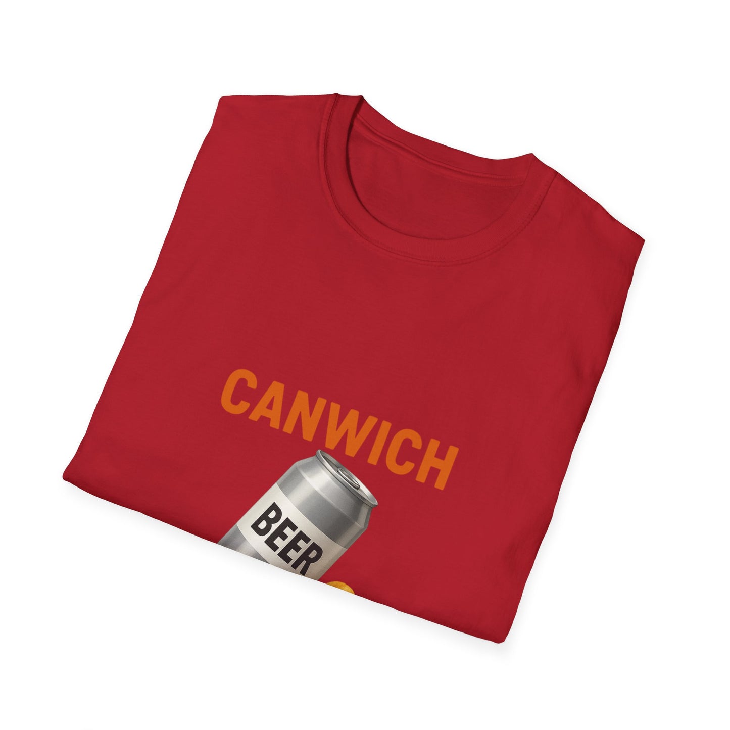 Canwich Beer T-Shirt (Hold the Pickle) — Funny Beer & Chips Graphic Tee