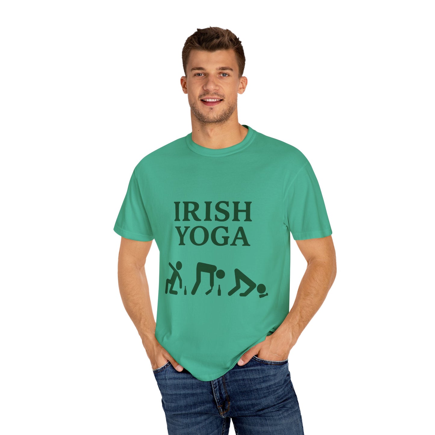 Irish Yoga T-Shirt — Funny St. Patrick’s Day & Yoga Tee