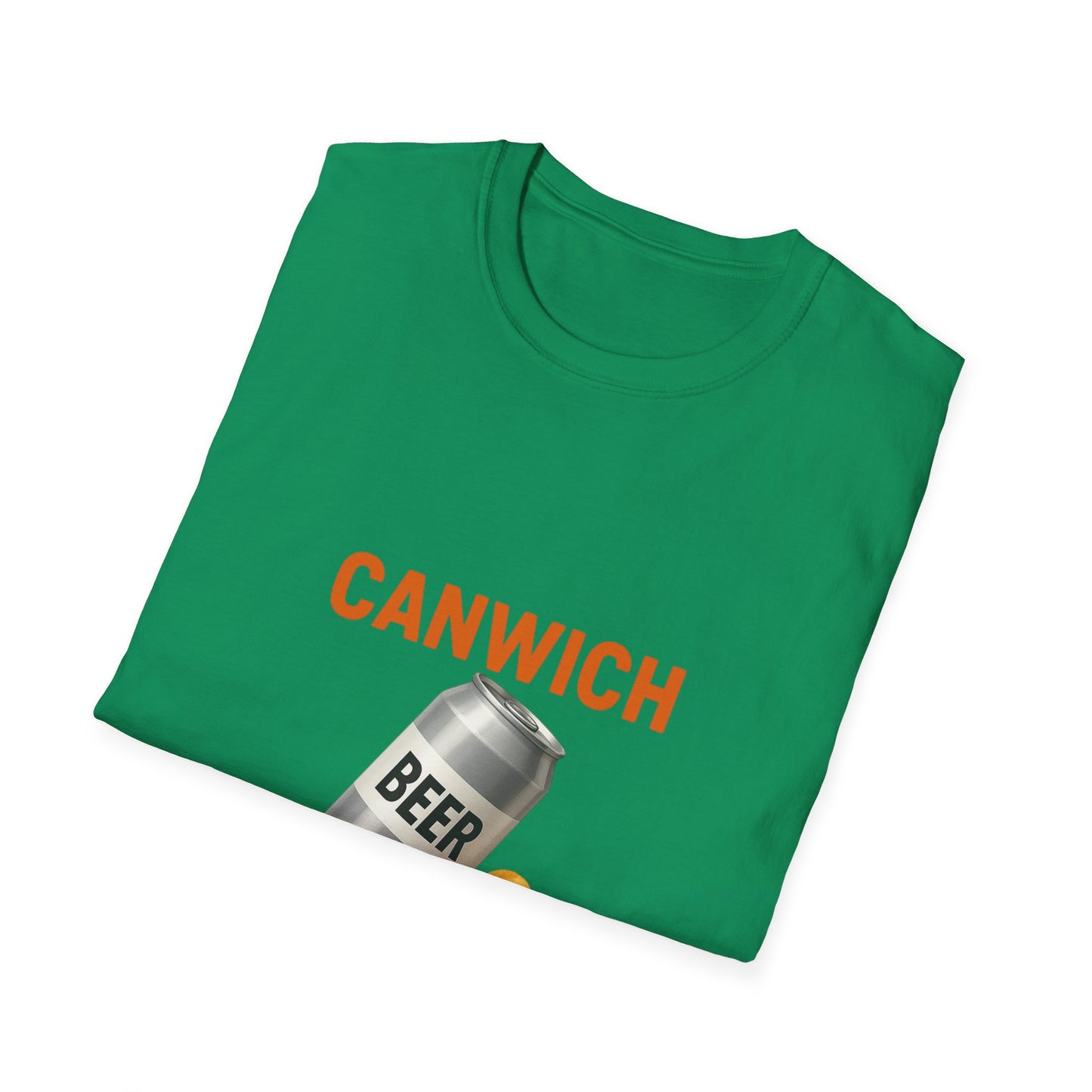 Canwich Beer T-Shirt (Hold the Pickle) — Funny Beer & Chips Graphic Tee