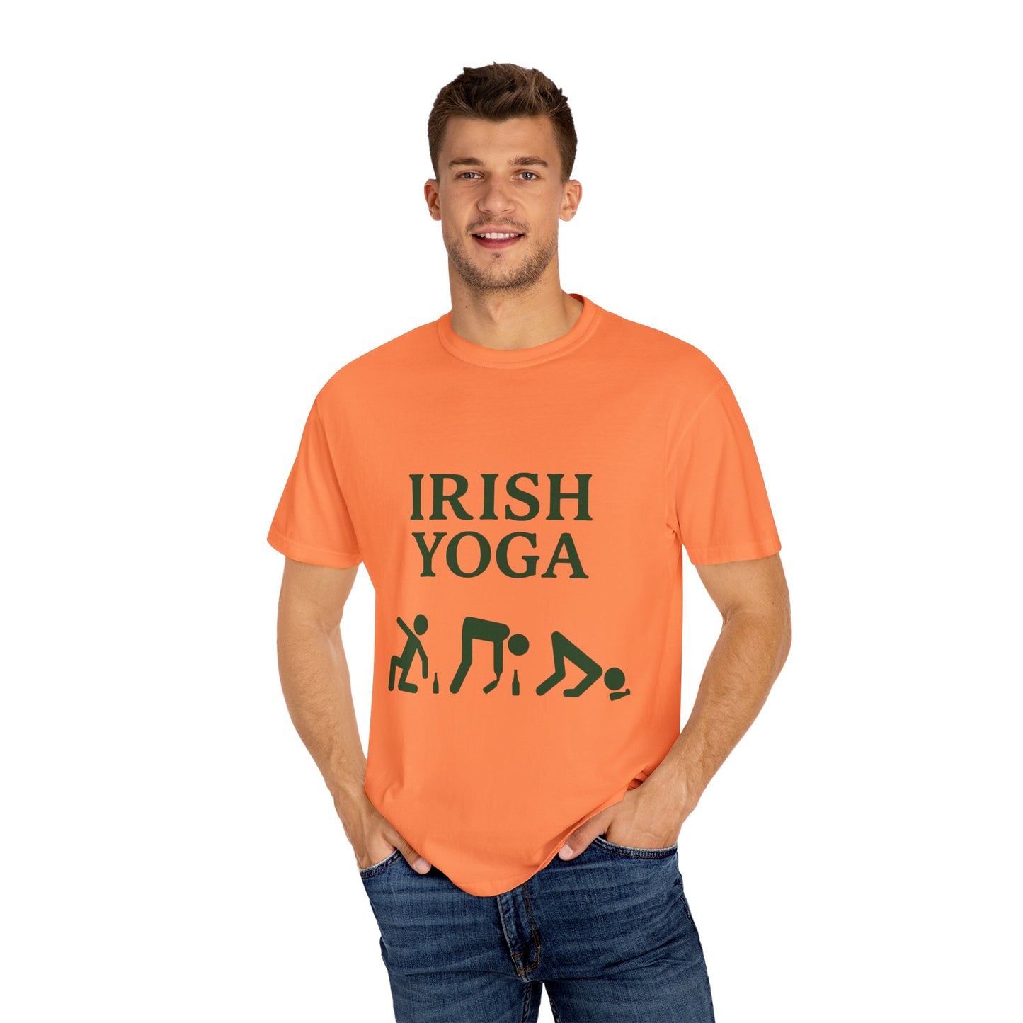 Irish Yoga T-Shirt — Funny St. Patrick’s Day & Yoga Tee