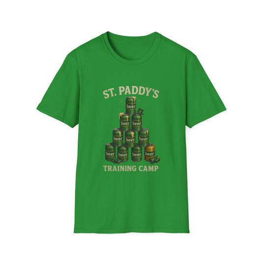 St. Paddy's Training Camp T-Shirt — Funny St. Patrick's Day Beer Tee