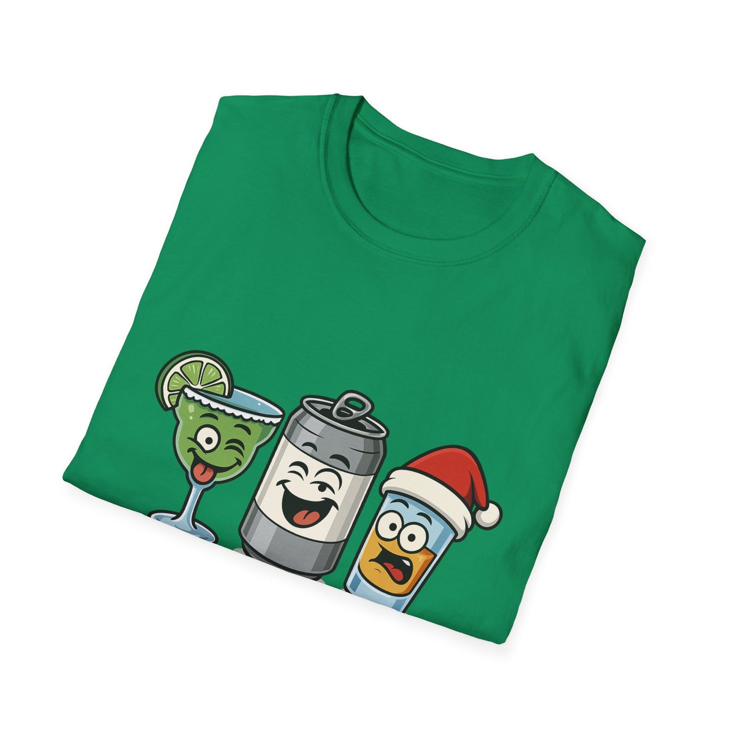 Holiday Survival Kit T-Shirt — Funny Christmas Cocktail Tee