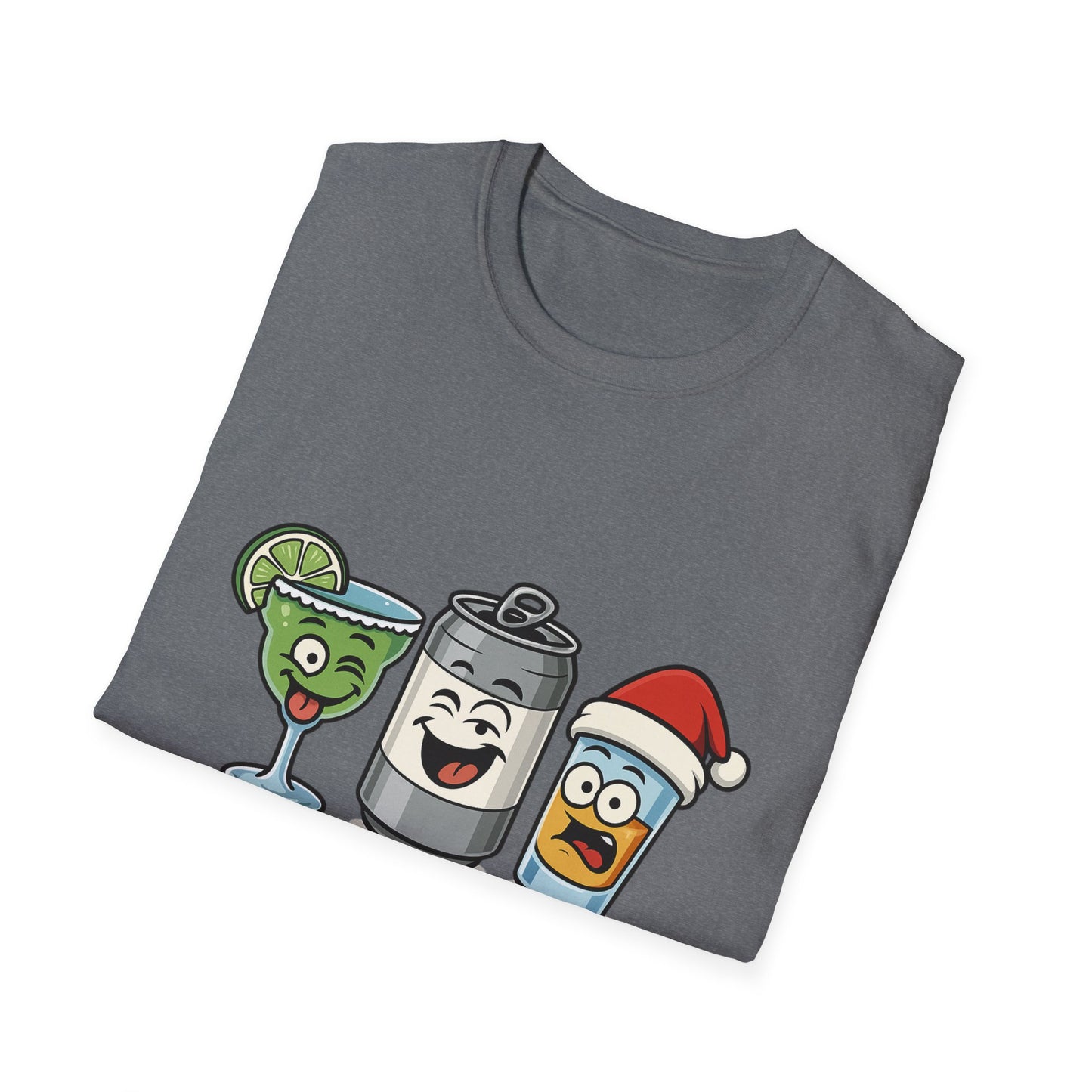Holiday Survival Kit T-Shirt — Funny Christmas Cocktail Tee