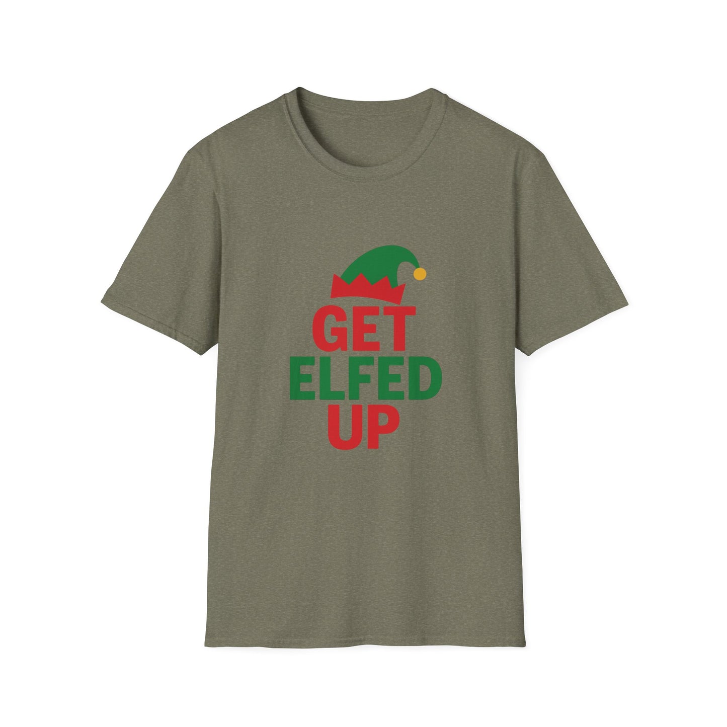 Get Elfed Up T-Shirt — Funny Christmas Elf Holiday Tee