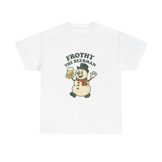 Frothy the Beerman Snowman Printify