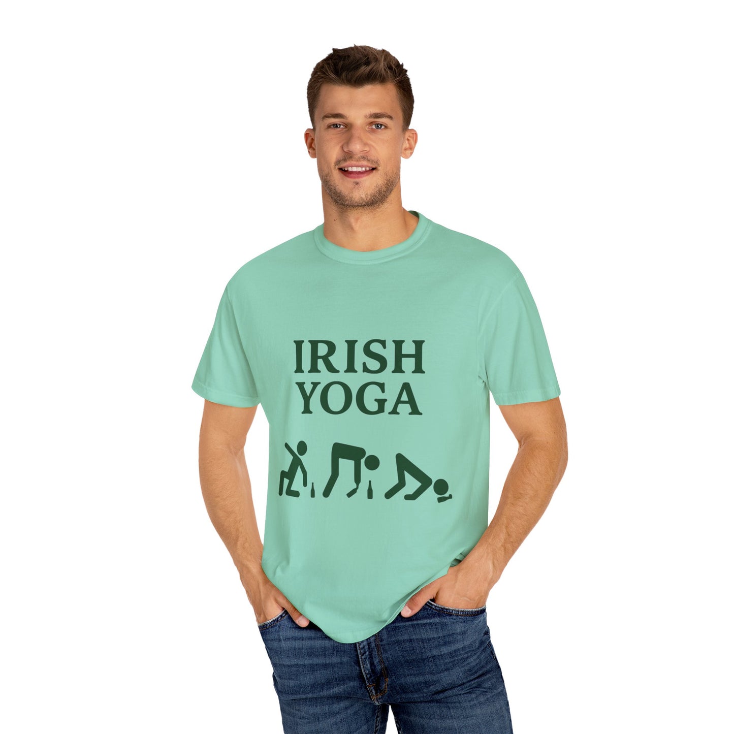 Irish Yoga T-Shirt — Funny St. Patrick’s Day & Yoga Tee