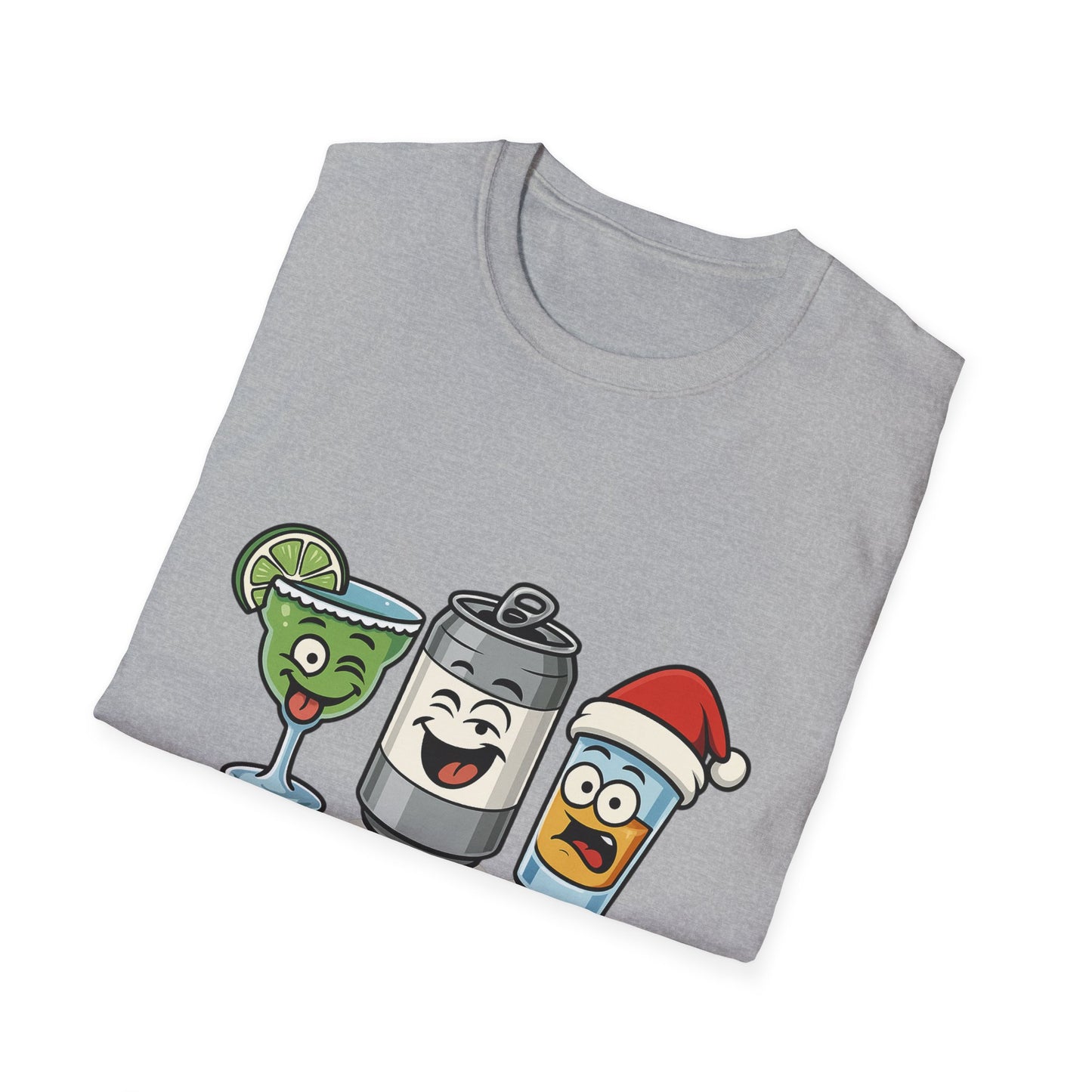 Holiday Survival Kit T-Shirt — Funny Christmas Cocktail Tee