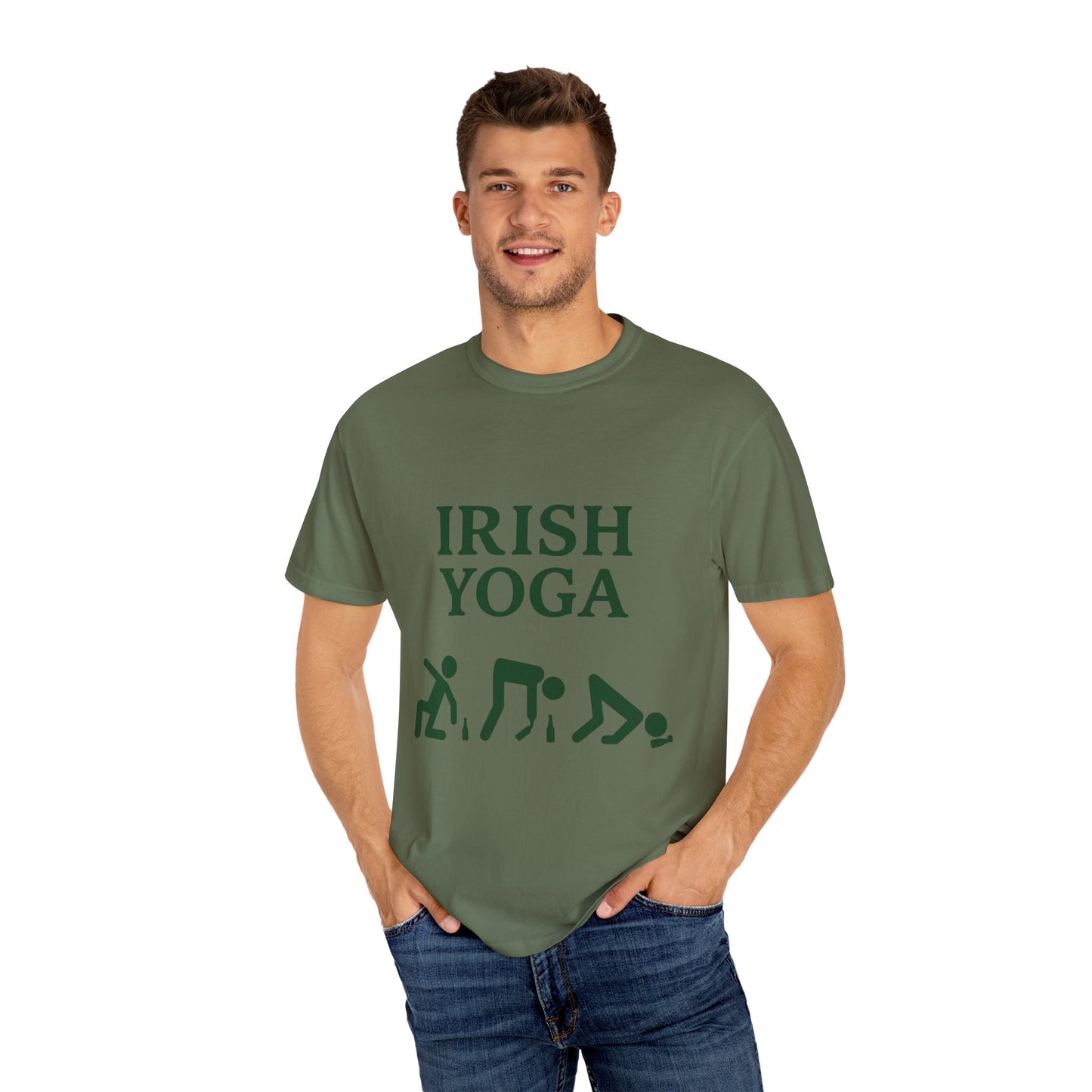 Irish Yoga T-Shirt — Funny St. Patrick’s Day & Yoga Tee