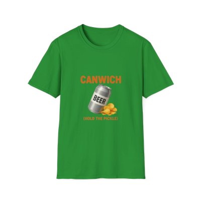 Canwich Beer T-Shirt (Hold the Pickle) — Funny Beer & Chips Graphic Tee