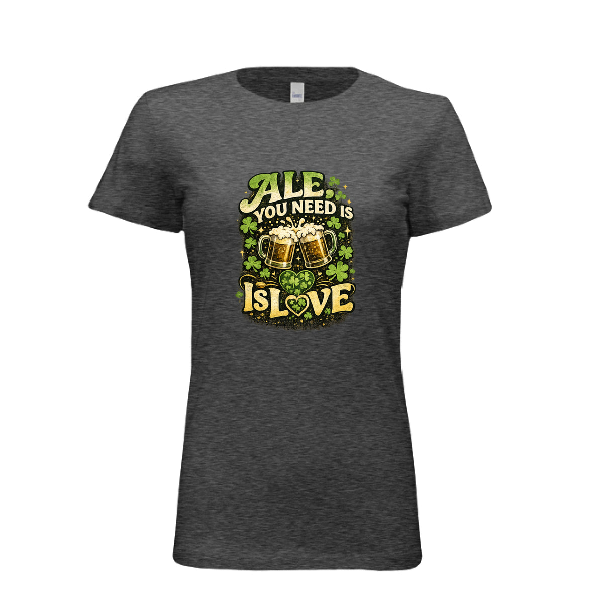 BLACK HEATHER - FRONT