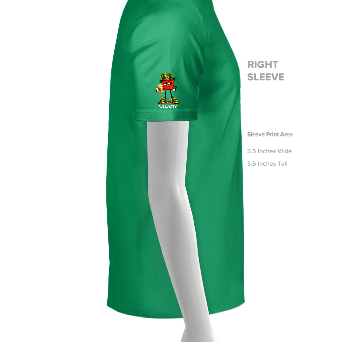 IRISH GREEN - SLEEVE_RIGHT