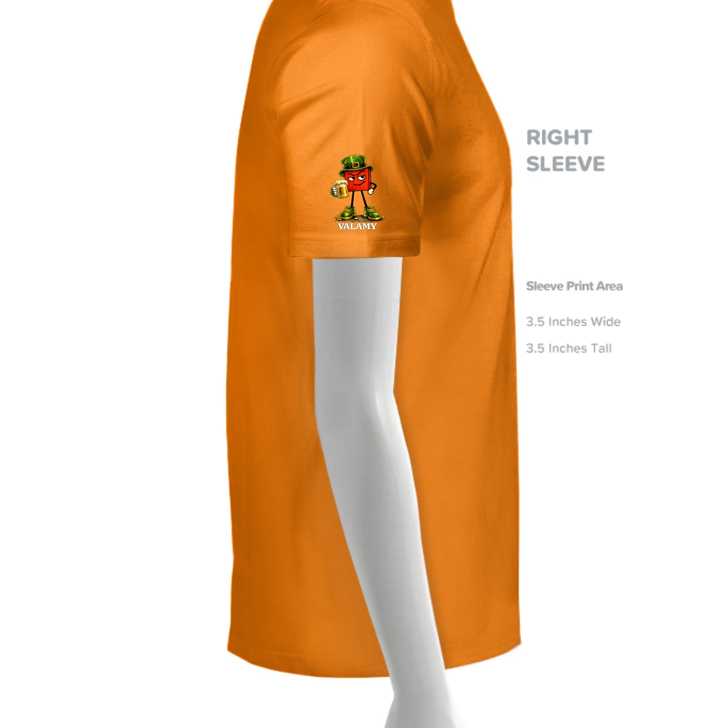 SAFETY ORANGE - SLEEVE_RIGHT