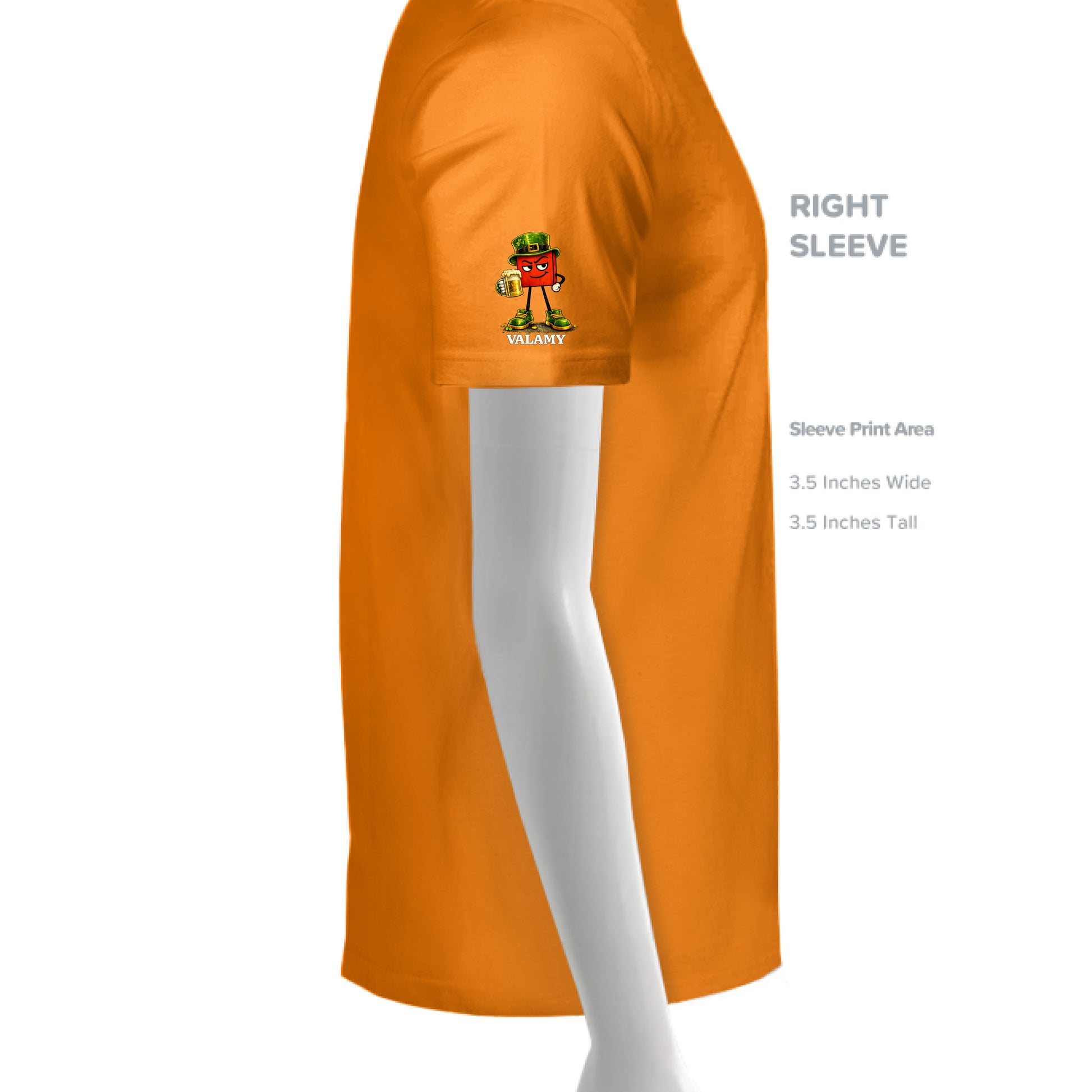 SAFETY ORANGE - SLEEVE_RIGHT